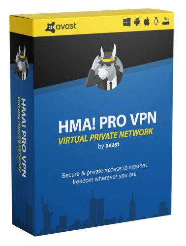 Hide My Ass Pro VPN by Avast (5 Eszköz)