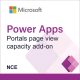 Power Apps Portals page view capacity add-on