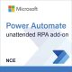 Power Automate unattended RPA add-on